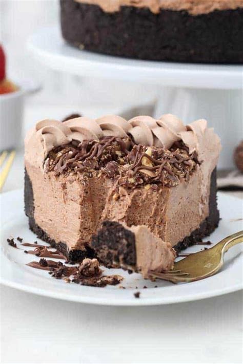 No Bake Nutella Cheesecake Beyond Frosting