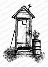 Outhouse Drawing Pencil Drawings Sketch Coloring Victorian Stencils Pages Wood Burning Sketches Pen Template Houses Sketching House Cabins Barn Old sketch template