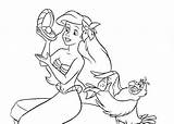 Coloring Ariel Pages Princess Prince Baby Disney Mermaid Cartoon Handsome Library Clipart Popular Coloringhome Colouring Getcolorings sketch template