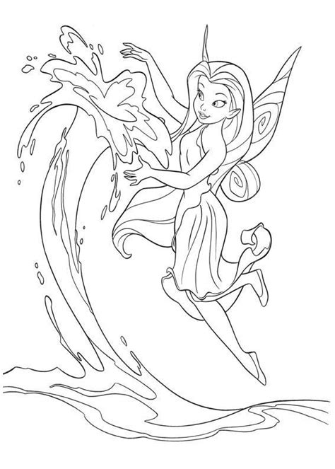 tinkerbell coloring pages kids  pinterest tinkerbell fairy