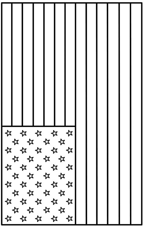 coloring page american flag   homeschool pinterest