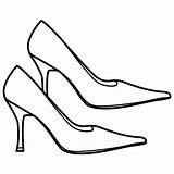 High Coloring Heel Heels Pages Shoe Template Shoes Fashion Google Search Zapatos Clipart 為孩子的色頁 Patterns Clip Outline Au sketch template