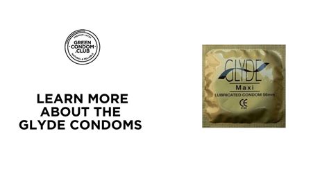 Glyde Condoms — Green Condom Club
