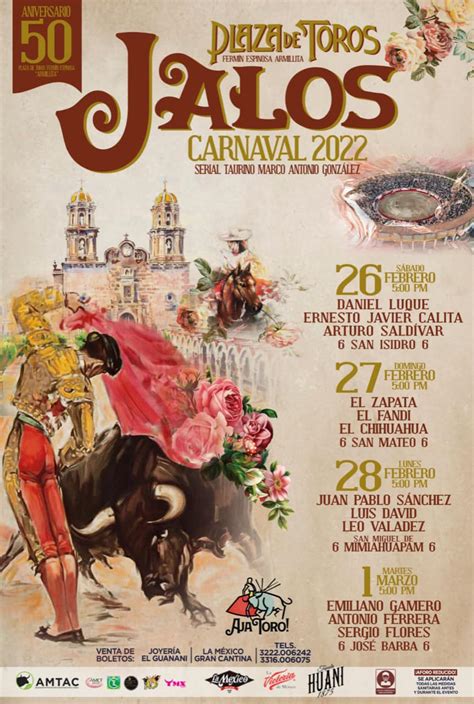 el carnaval de jalostotitlan ya tiene carteles infotauro noticias de toros