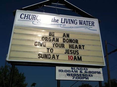 31 funny church signs that are so good they re heavenly