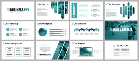 business  powerpoint  templates  vector art