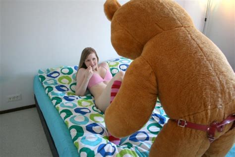 sex with teddy bear