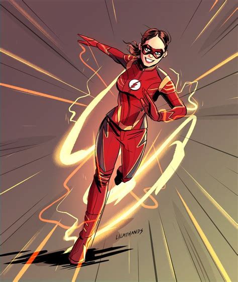 Jesse Quick By Johnny Lighthands The Flash Dc Speedsters Comics Girls