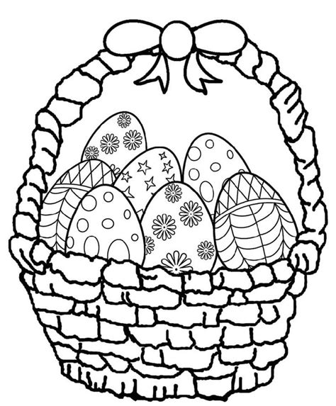 easter egg coloring pages  worksheets easter coloring pages