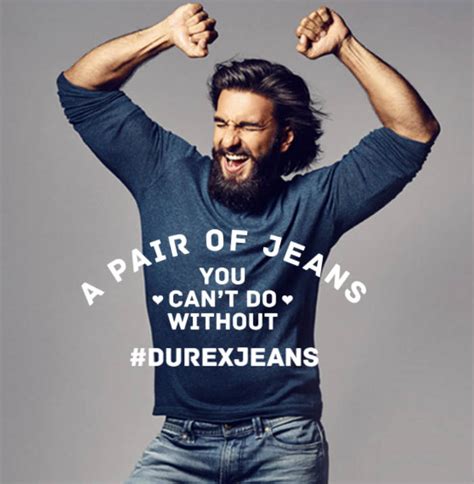 Ranveer Singh Shows Fans How To Wear Durex Jeans Condom
