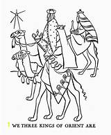Coloring Pages Three Kings Christmas Divyajanani sketch template