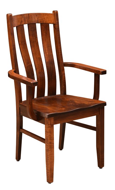trailway wood arlington alt  customizable solid wood arm chair
