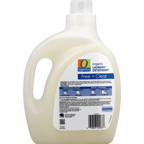 organics laundry detergent organic  clear  oz instacart