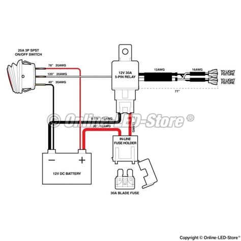 toggle switch wiring diagram pin illuminated  car wiring diagram