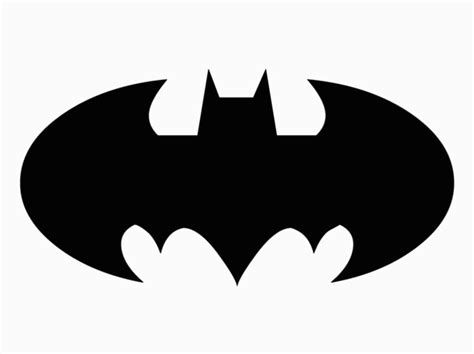 batman logo template clipart