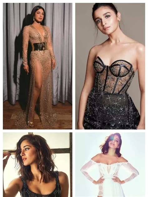 9 Bollywood Actresses Who Rocked The Naked Dress Trend Times Of India