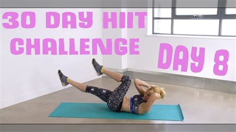 hiit challenge press ups burpees bicycle crunches day 8 healthista