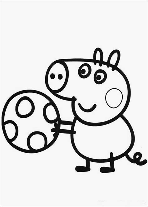 fun coloring pages peppa pig coloring pages