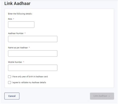 pan aadhar link how to link aadhaar with pan online and check status