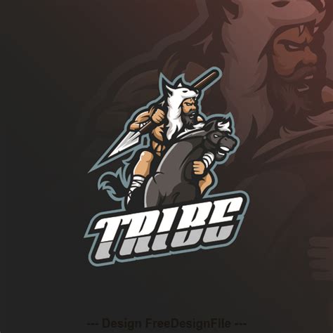 tribe logo design vector