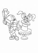 Woodpecker Woody Coloring Pages Kids Coloringkidz sketch template