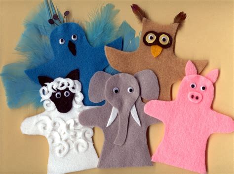weekly craft finger puppets