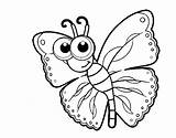 Mariposa Mariposas Dibujar Borboletas Colorir Imprimir sketch template
