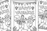 Vaisakhi Colouring Sikh sketch template