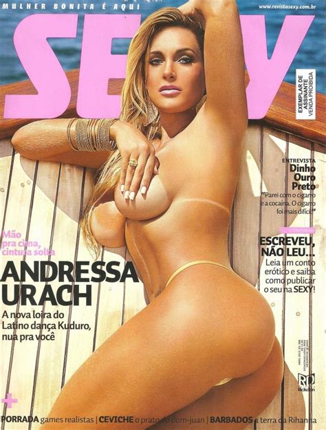 andressa urach naked in sexy magazine brazil your daily girl