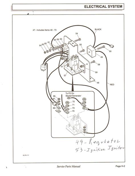 ezgo txt key switch wiring diagram