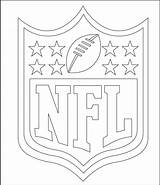 Coloring Pages Nfl Logo Football Teams League National Many sketch template