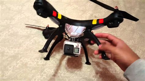simple gopro mount   quadcopter youtube