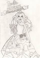 Barbie Charm Princess School Coloring Pages Movies Fanpop Print sketch template
