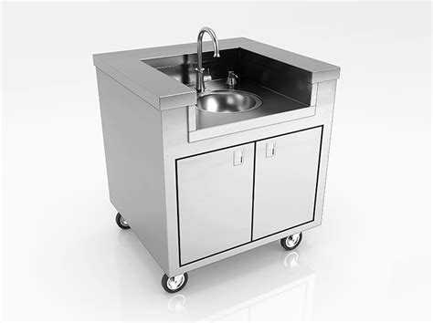 spec sheet deluxe stainless steel portable sink lti