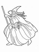Wizard Coloring Pages Printable Characters Potter Harry Oz Magic Kb Birthdayprintable sketch template