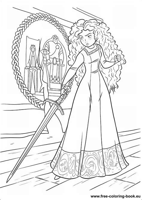 coloring pages brave page  printable coloring pages