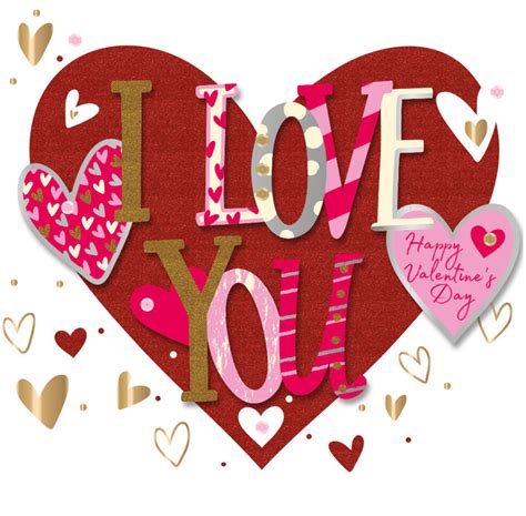 love  happy valentines day greeting card cards