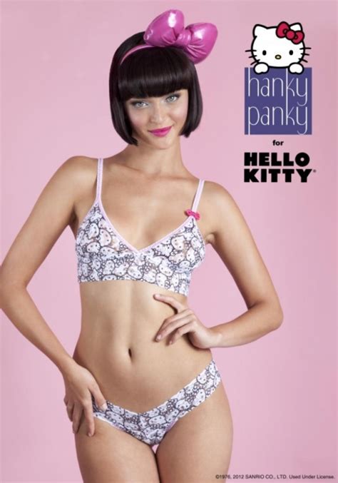 sanrio s hello kitty to appear on lingerie in june interest anime