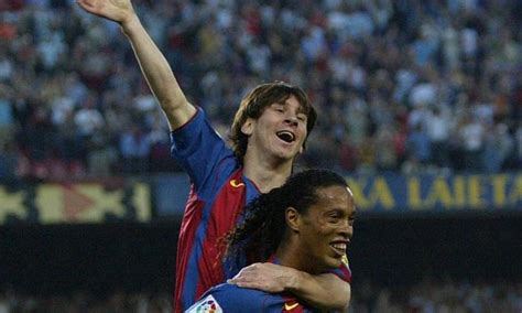 Video Messi Scores His First Goal For Barcelona In 2005