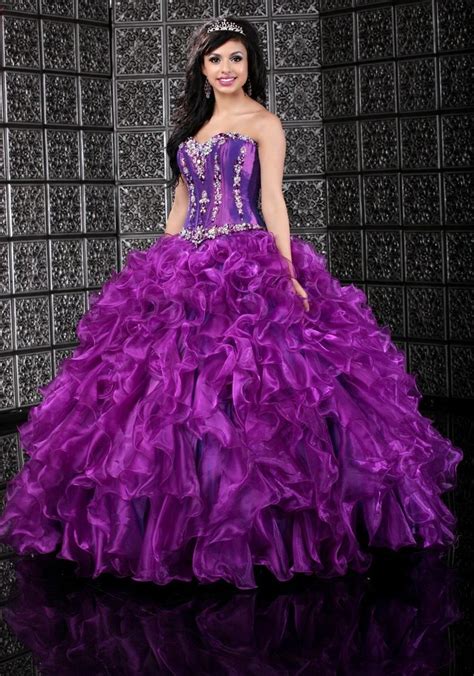 davinci quinceanera dress style  ball gowns prom cheap quinceanera dresses purple