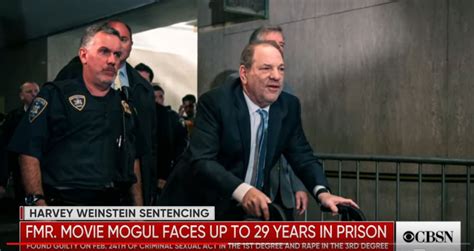 Harvey Weinstein 67 Is Sentenced To 23 Years In Prison