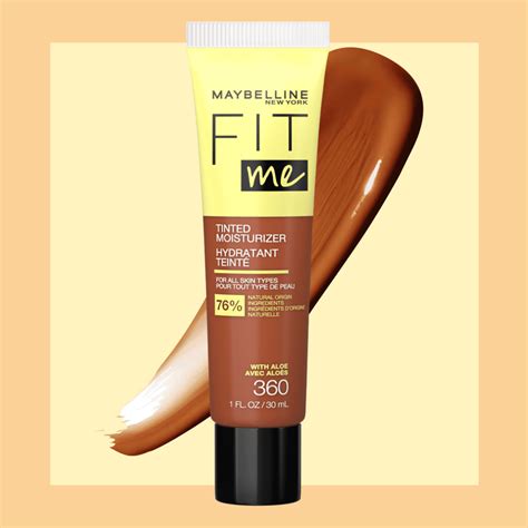 maybelline fit  tinted moisturizer swatches review