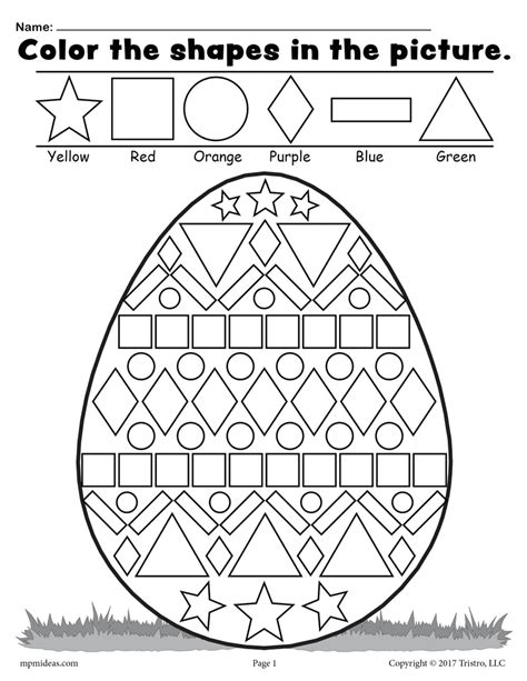 printable easter egg coloring pages images colorist