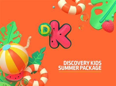 discovery kids summer package  behance