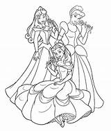 Princesas Dibujos Colorear Princesa Gratistodo sketch template