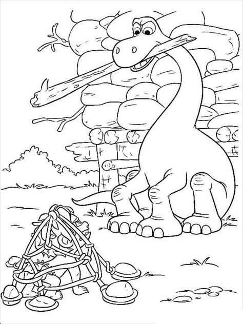 good dinosaur coloring pages   print  good dinosaur