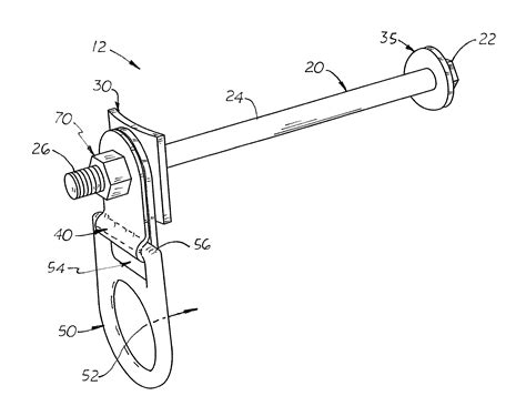 patent  replaceable utility pole anchor system google patents