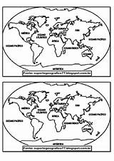 Mundi Geografia Mapas Imagens Desenhar Stefania Links sketch template
