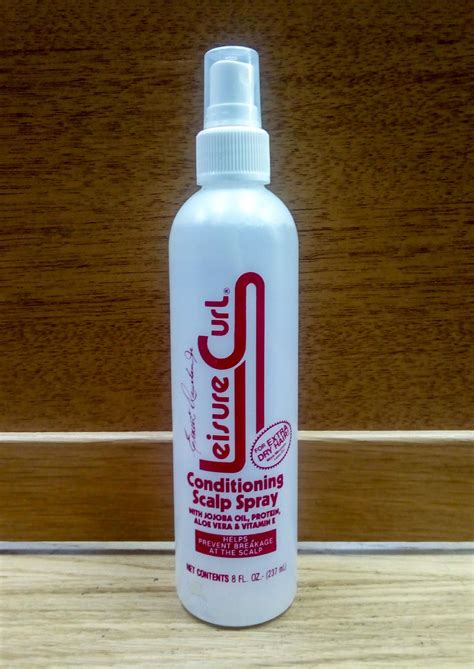 leisure curl scalp spray curl activator  extra dry hair