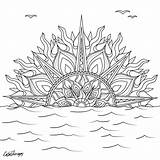 Mandala Adults Ausmalbilder sketch template